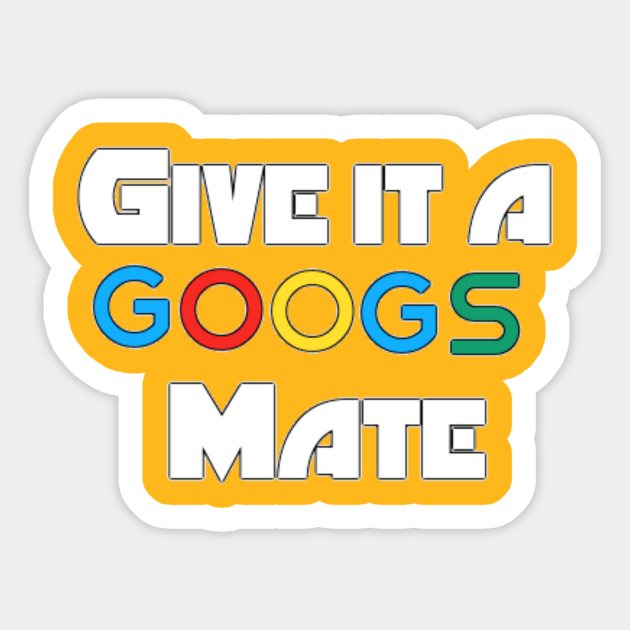 The Weekly Planet - Googs 2 Sticker by dbshirts